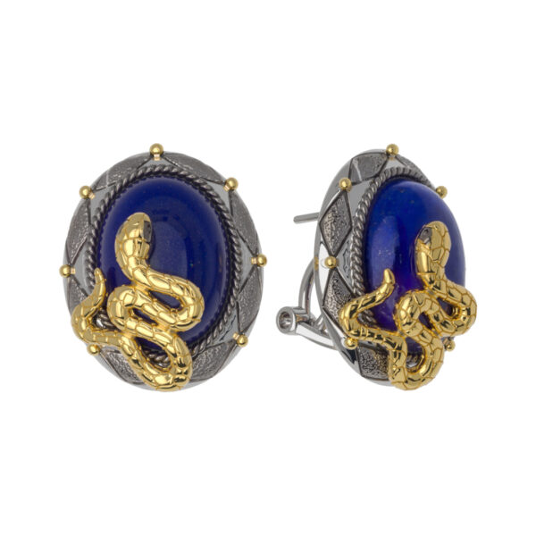 Sudraba auskari, kolekcija"HYPNOSIS"