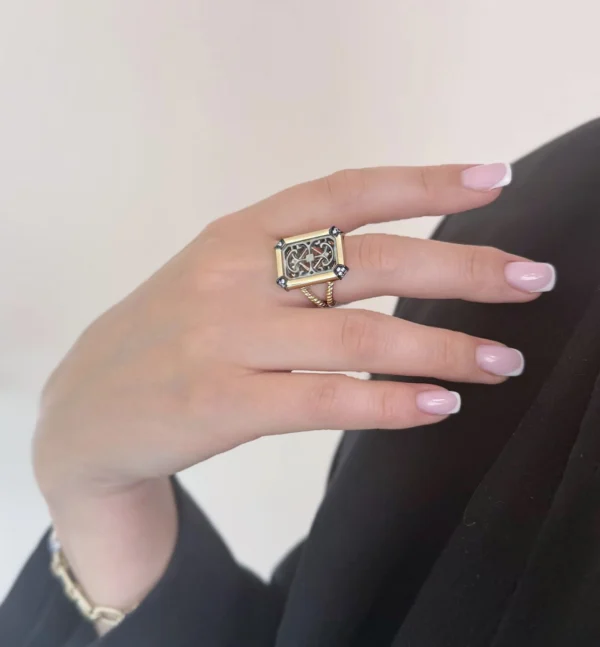 Sudraba gredzens kolekcija "ORIENT EXPRESS"