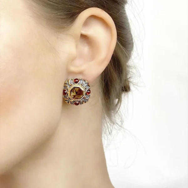 Sudraba auskari, kolekcija"HIPNOZE"